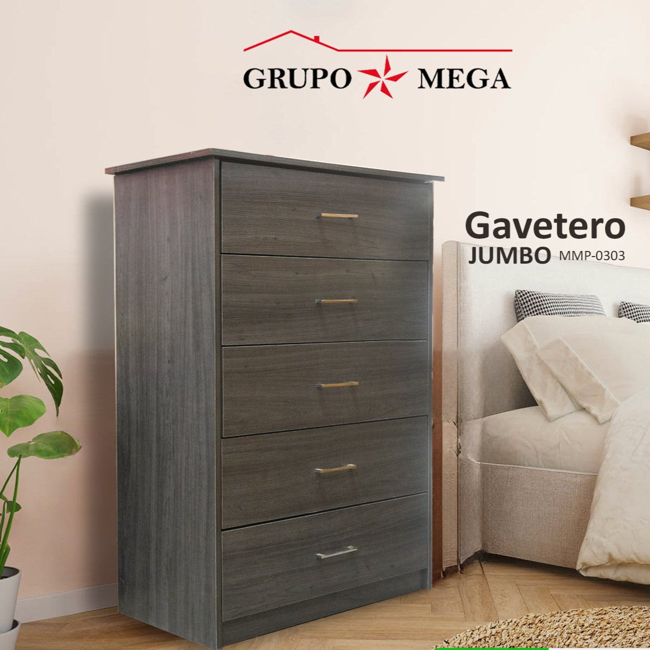 Gavetero Jumbo de Melamina