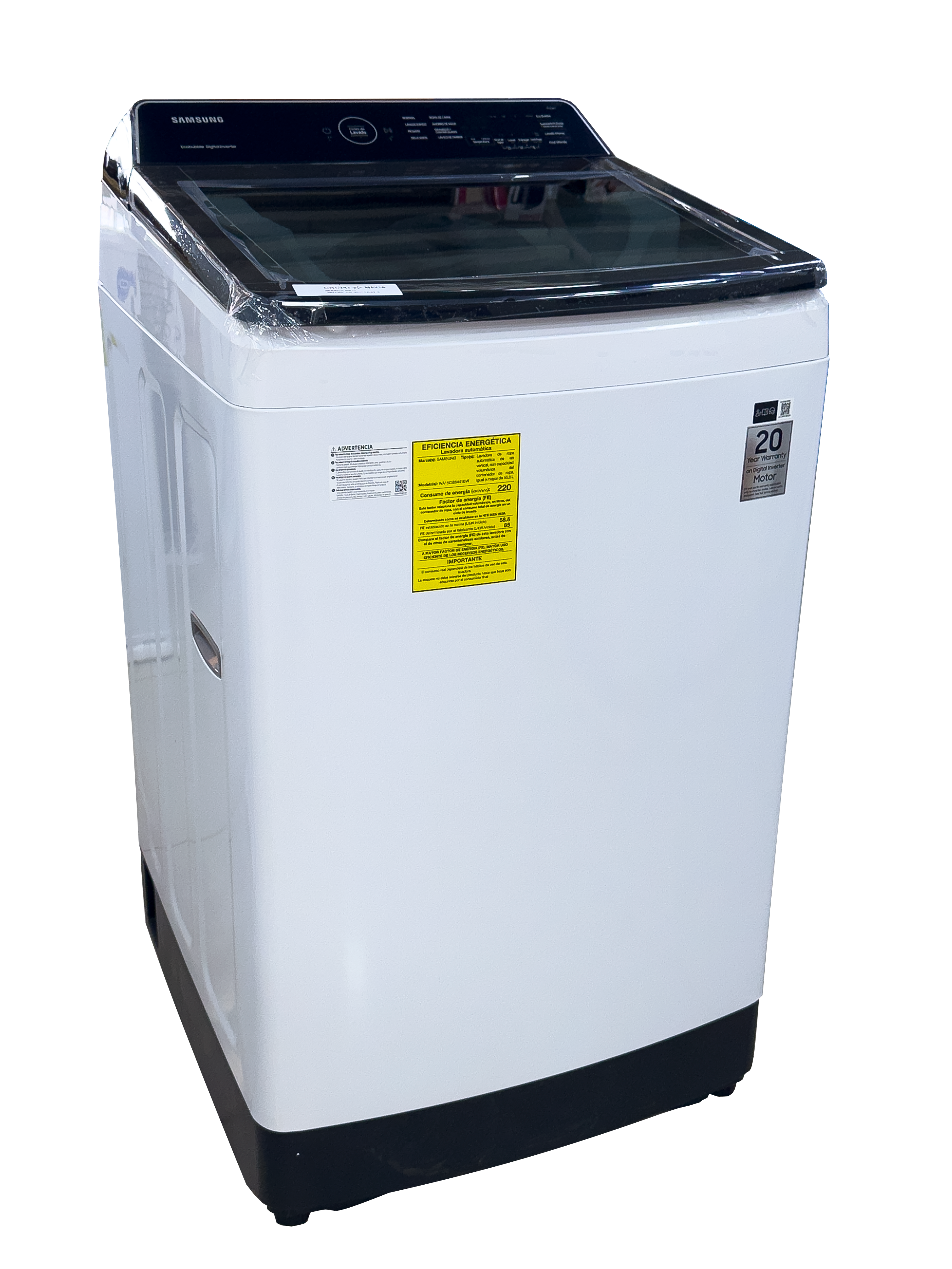 Lavadora Automática Samsung de 15 kg WA15CG5441BWAP