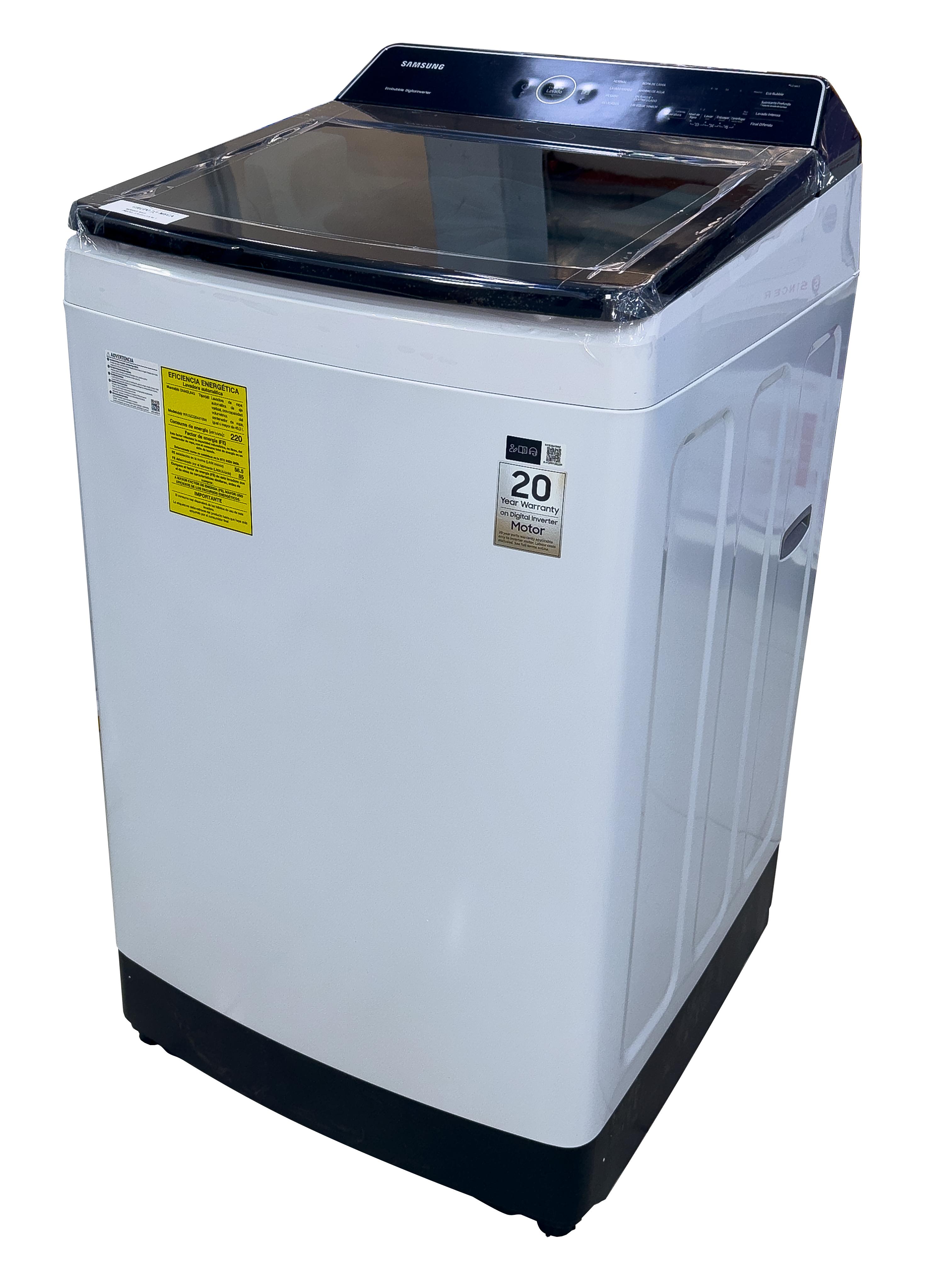 Lavadora Automática Samsung de 15 kg WA15CG5441BWAP