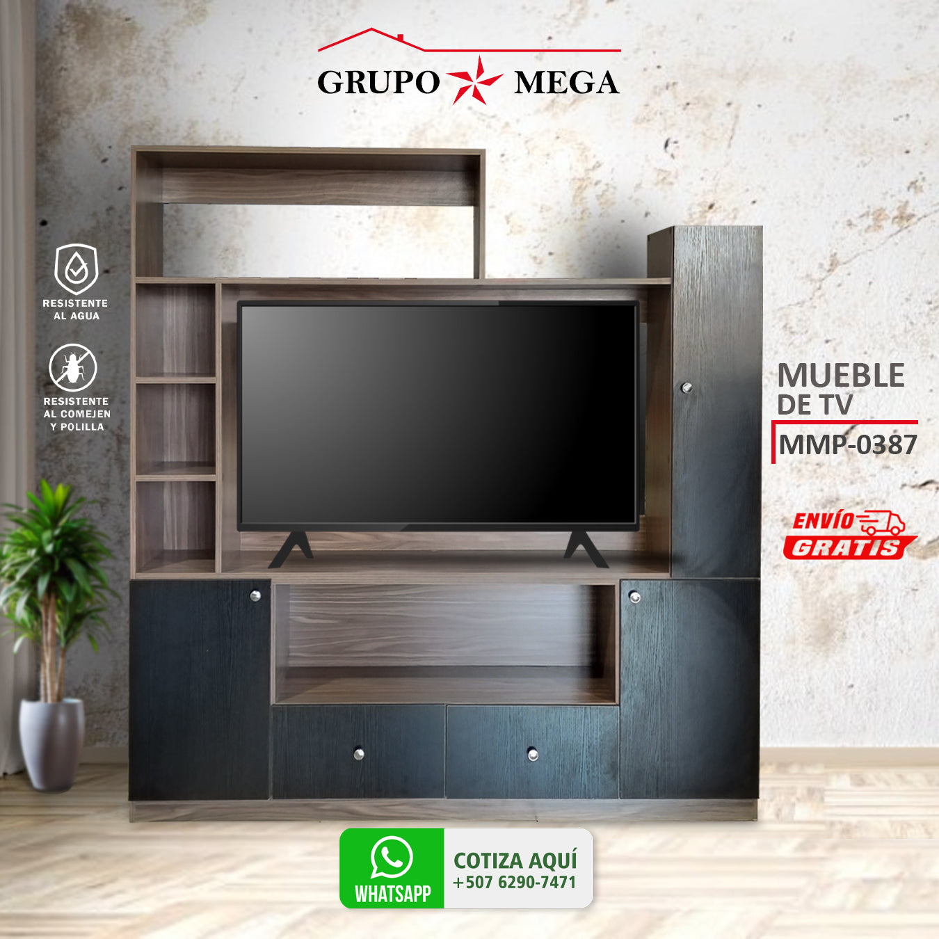 Mueble de Tv | Melamina