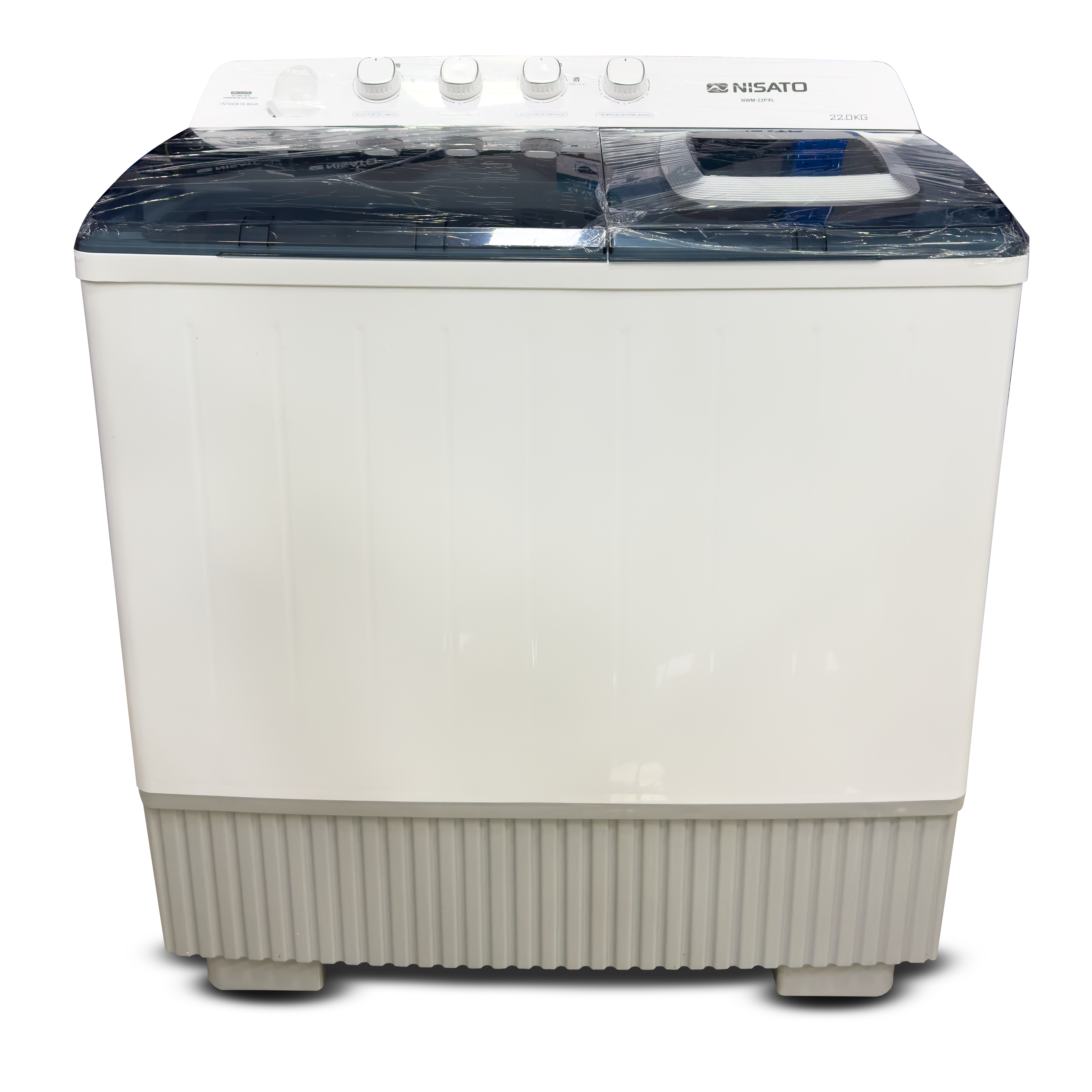 Lavadora Semi-Automática Nisato de 22 kg NWM-22PXL