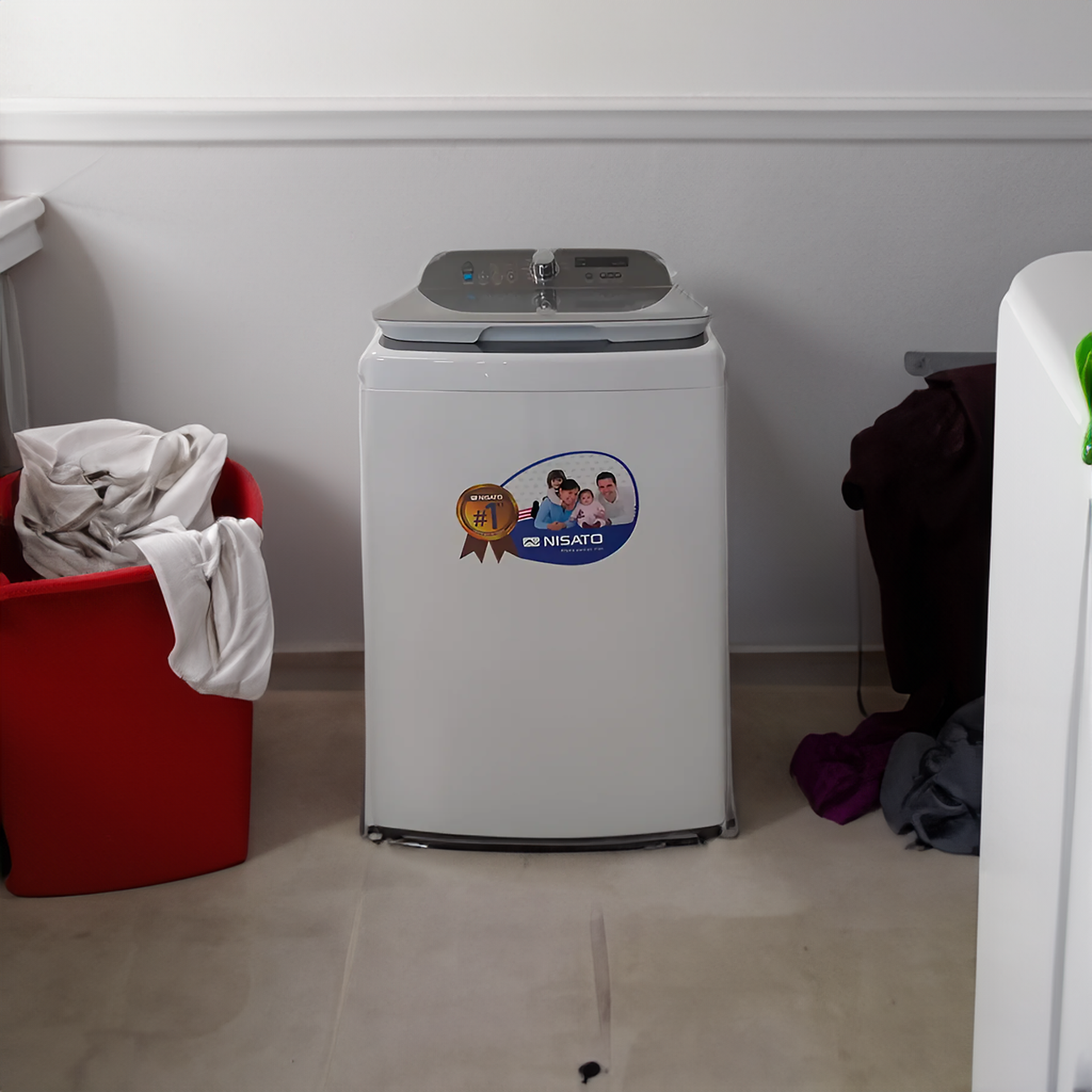 Lavadora Nisato Automática 16 Kg NWMA-1601DM