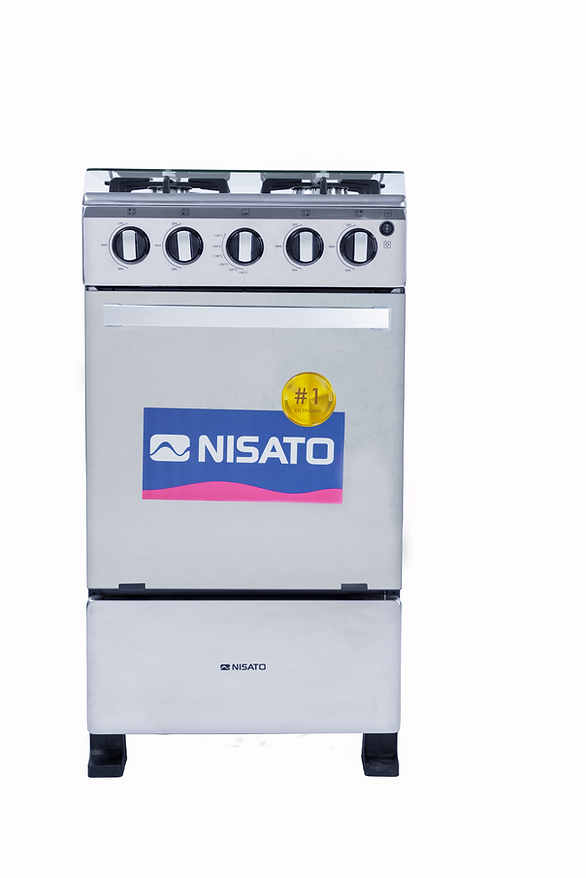 Estufa de 4 Quemadores Blanca Nisato NE-2029TLEPHF