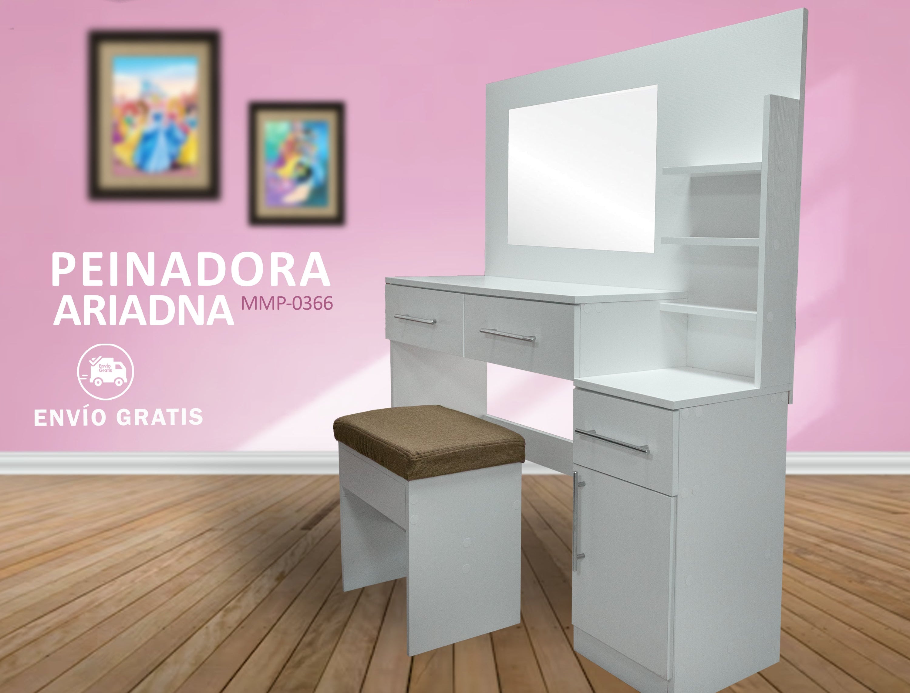 Peinadora Ariadna | Melamina