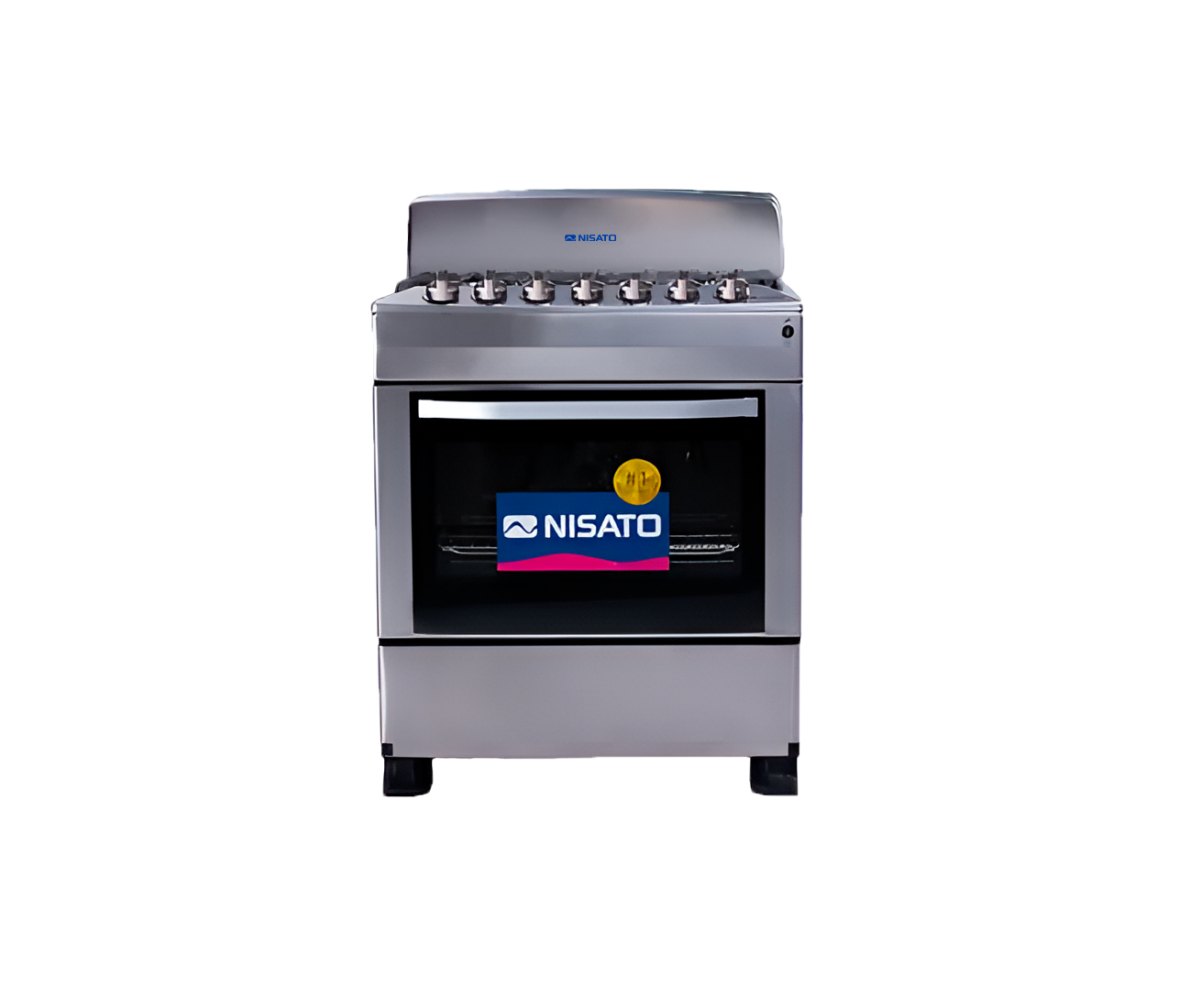 Estufa Nisato 30" Acero Inoxidable 6 Quemadores NPX-7663TELAF