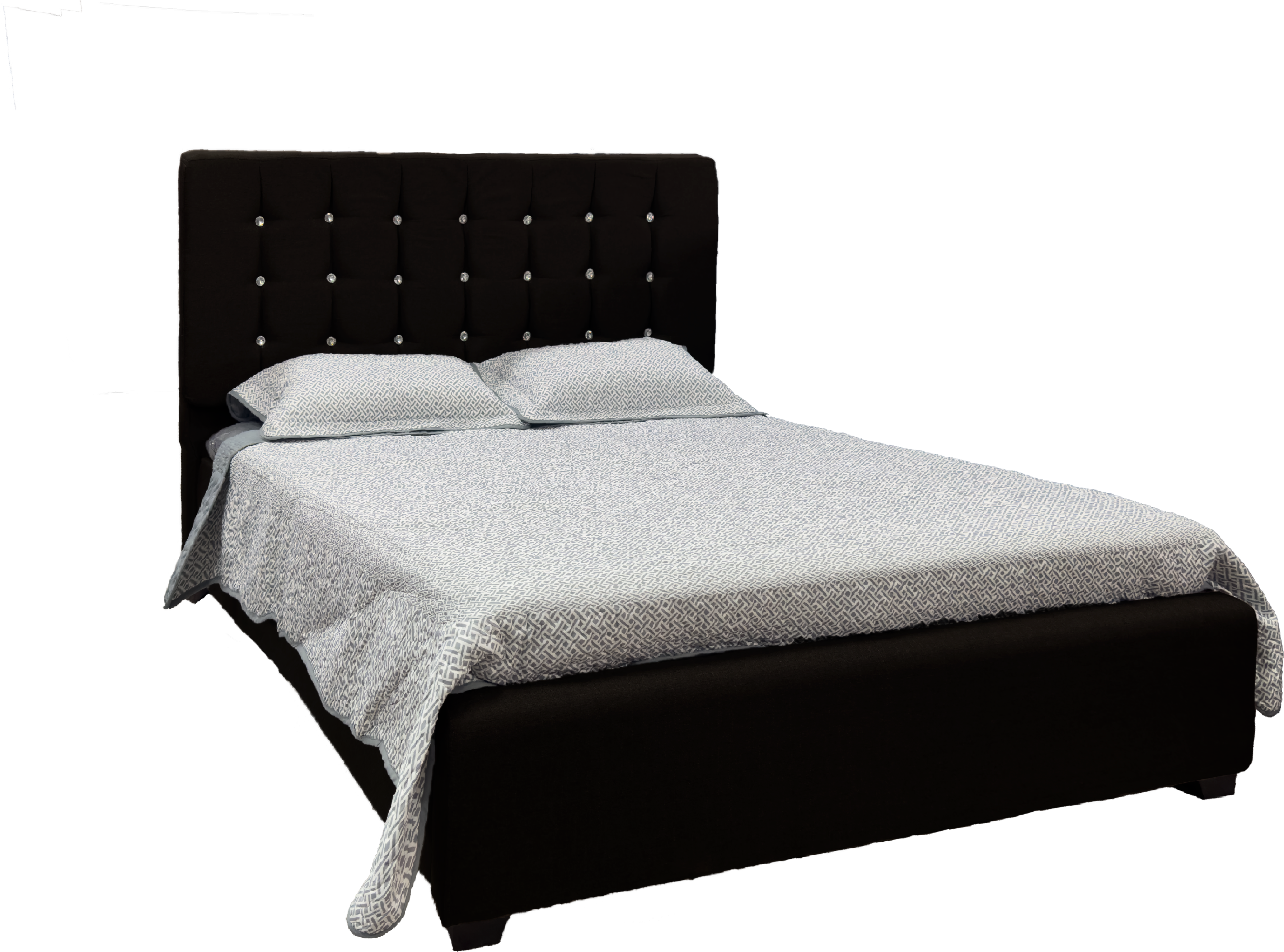 Cama Diamante Tapizada