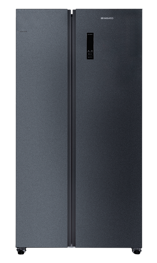 Refrigeradora Side by Side Nisato INVERTER de 18.4 p3 NRF-776INVSMH