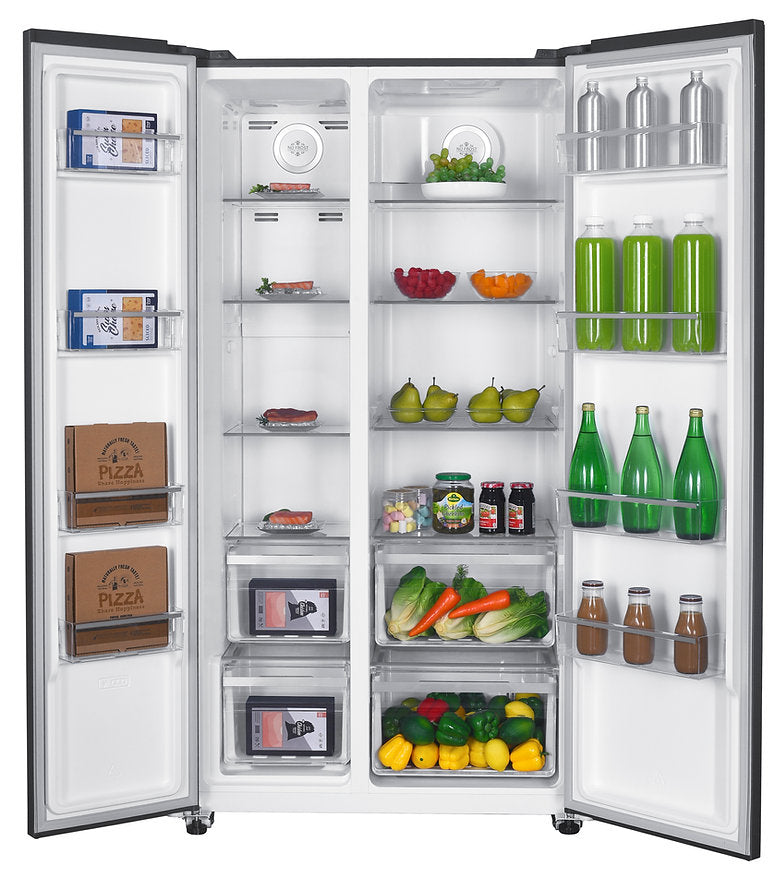 Refrigeradora Side by Side Nisato INVERTER de 18.4 p3 NRF-776INVSMH