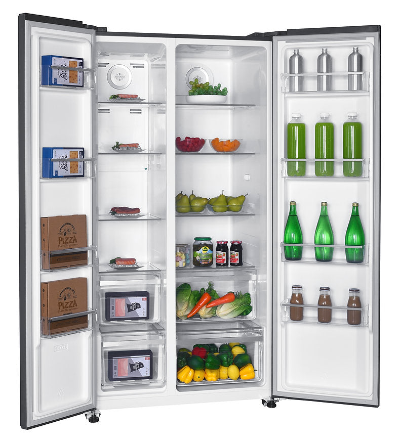 Refrigeradora Side by Side Nisato INVERTER de 18.4 p3 NRF-776INVSMH