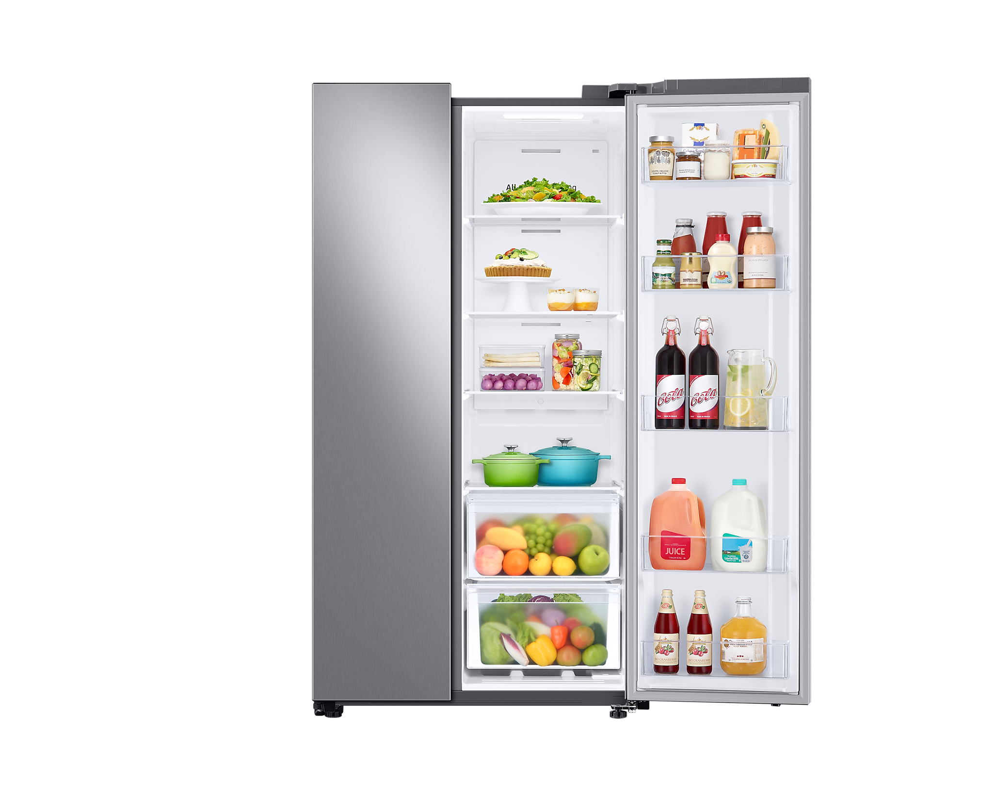Refrigeradora Side by Side Samsung INVERTER de 23 p3 RS23T5B00S9/AP