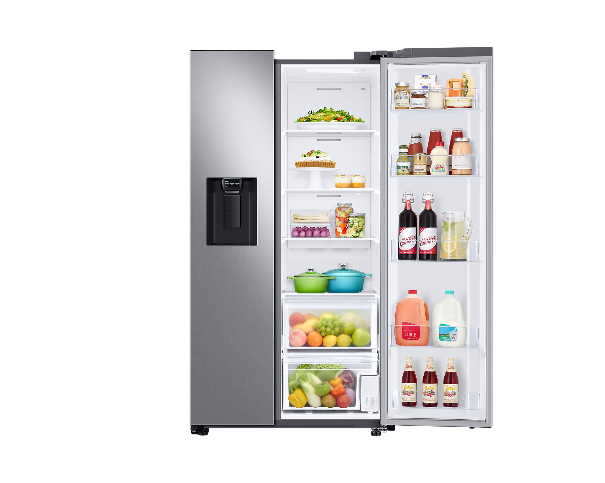 Refrigeradora Side by side Samsung INVERTER de 22 p3 RS22T5200S9