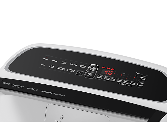 Lavadora Automática Samsung de 17 kg WA17T6260BW