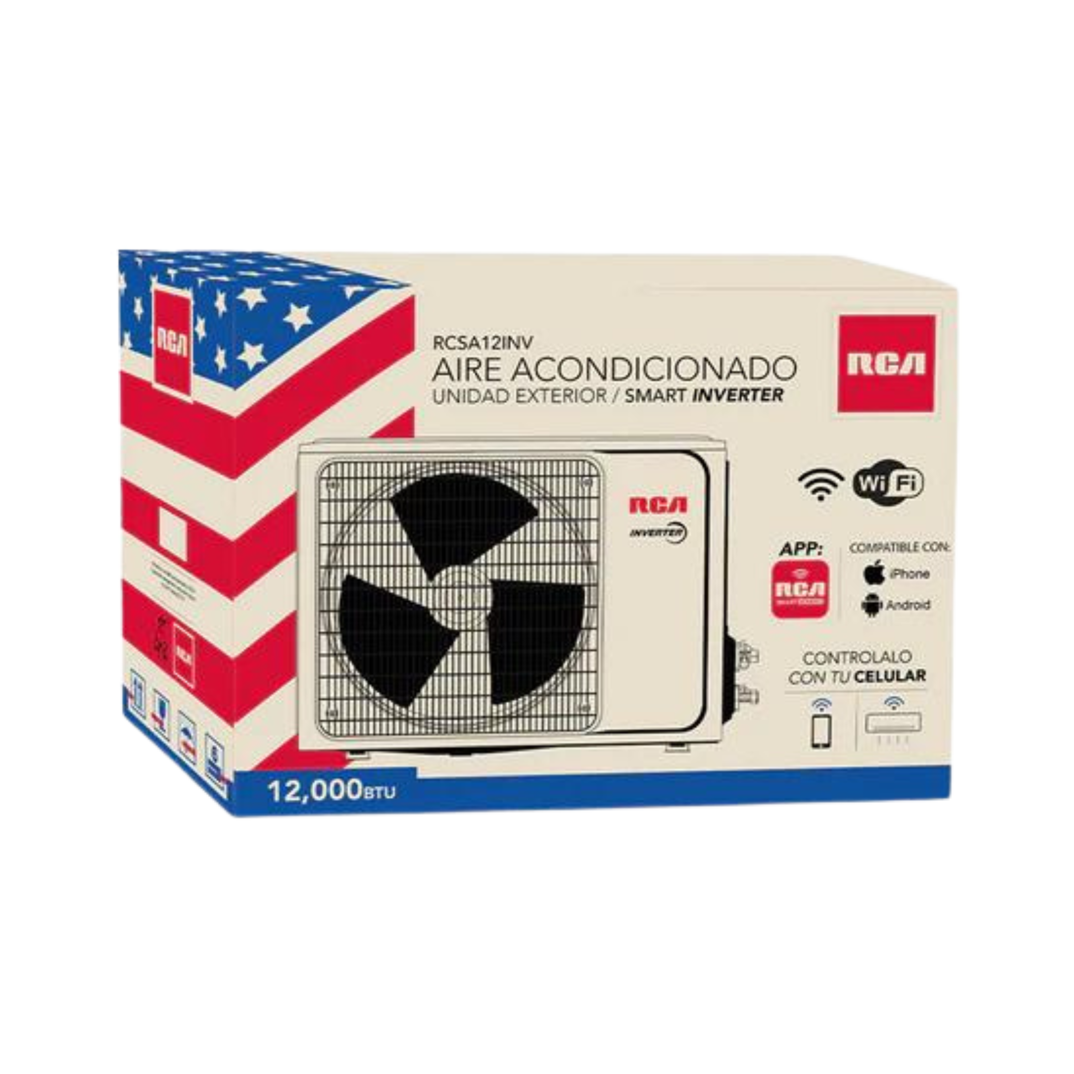 Aire Acondicionado RCA 12000 BTU INVERTER