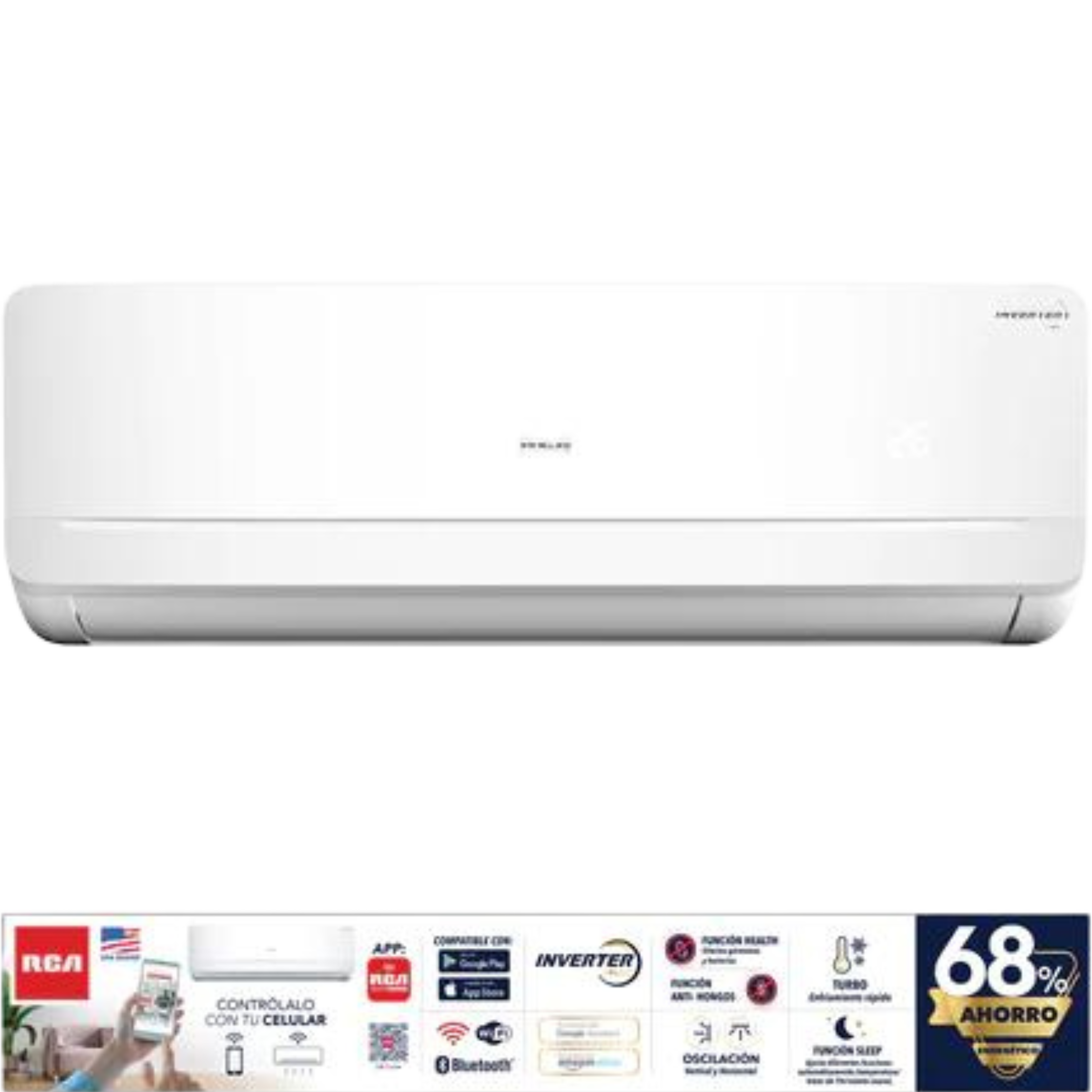 Aire Acondicionado RCA 12000 BTU INVERTER