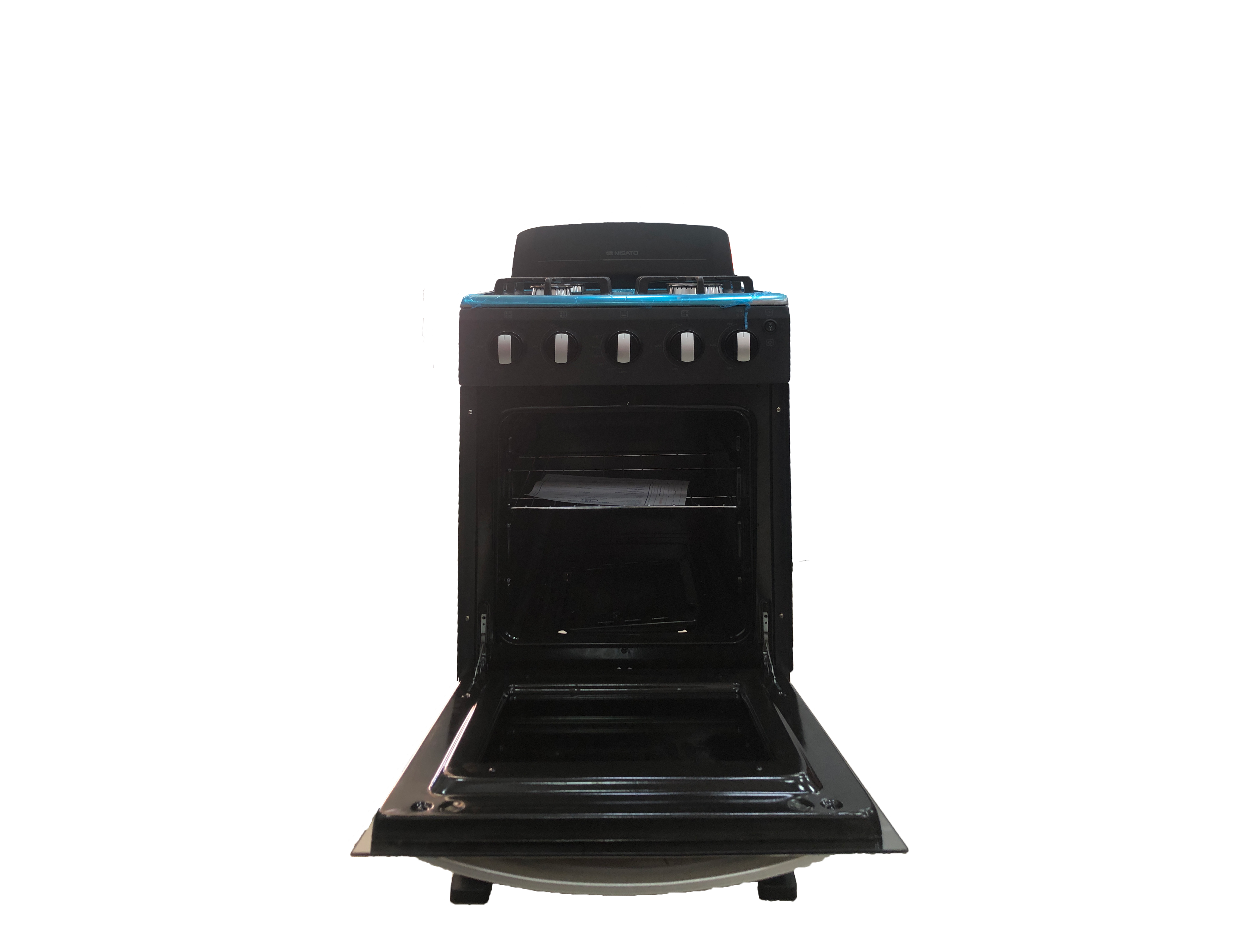 Estufa Nisato 20" Acero Inoxidable 4 Quemadores NE-2024RNPHF