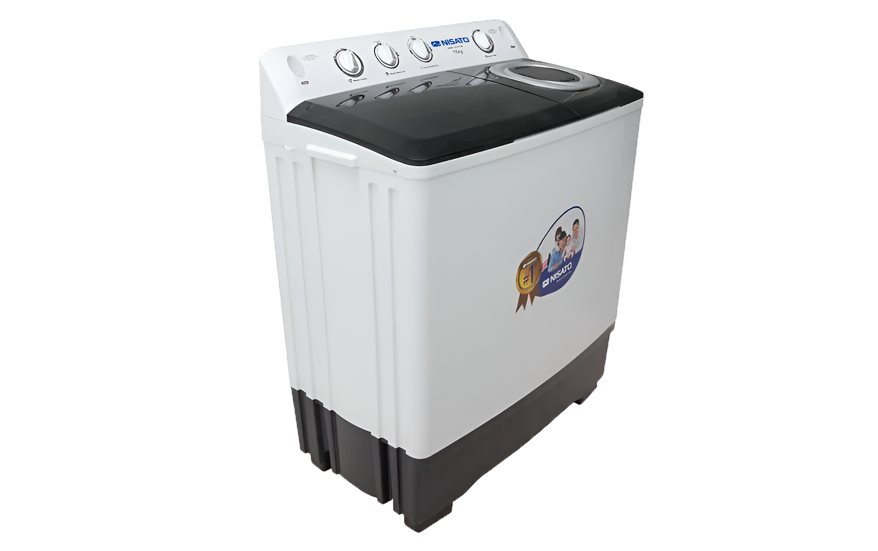 Lavadora Nisato Semi-Automática 18 Kg NWM-1800PDM